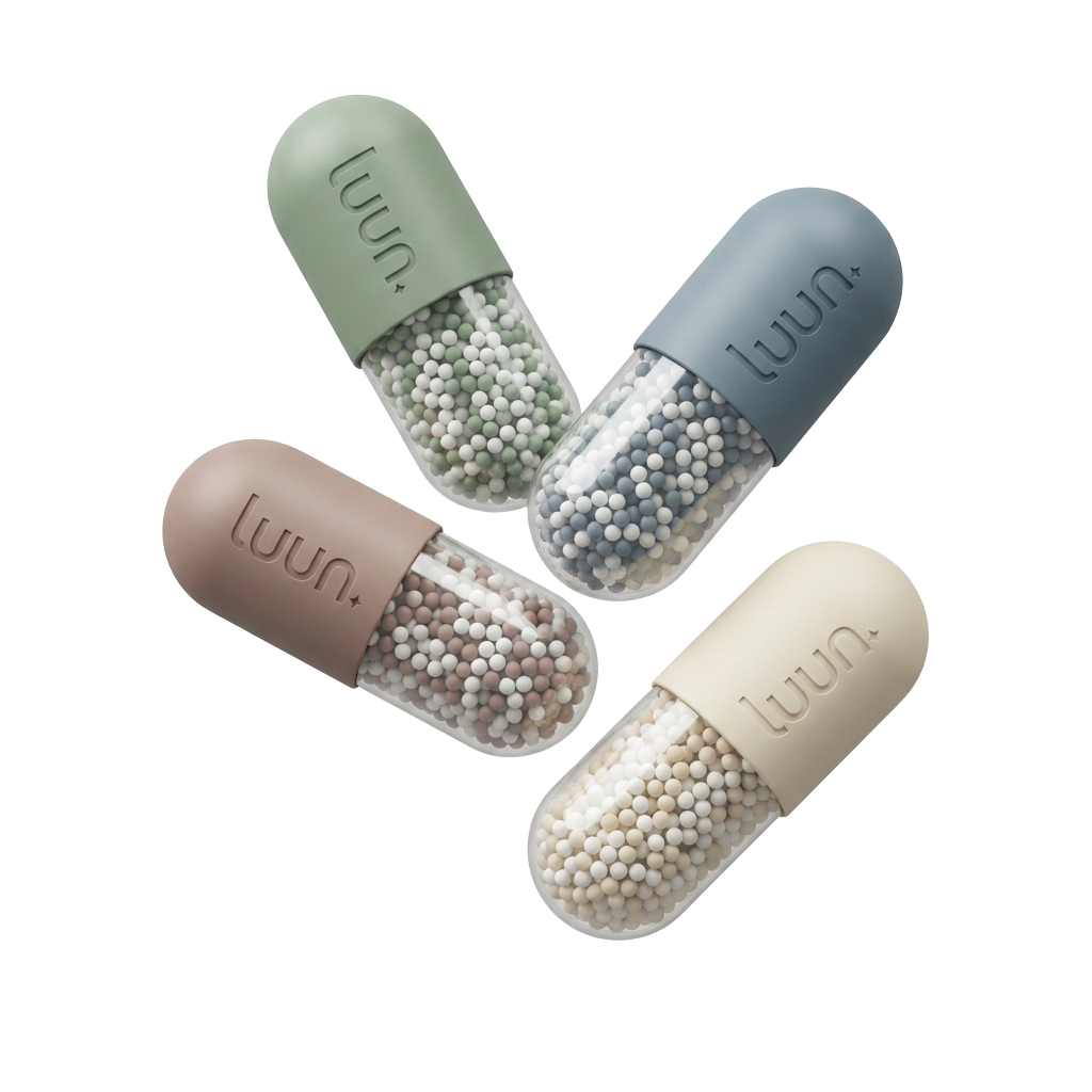 Luun pills floating